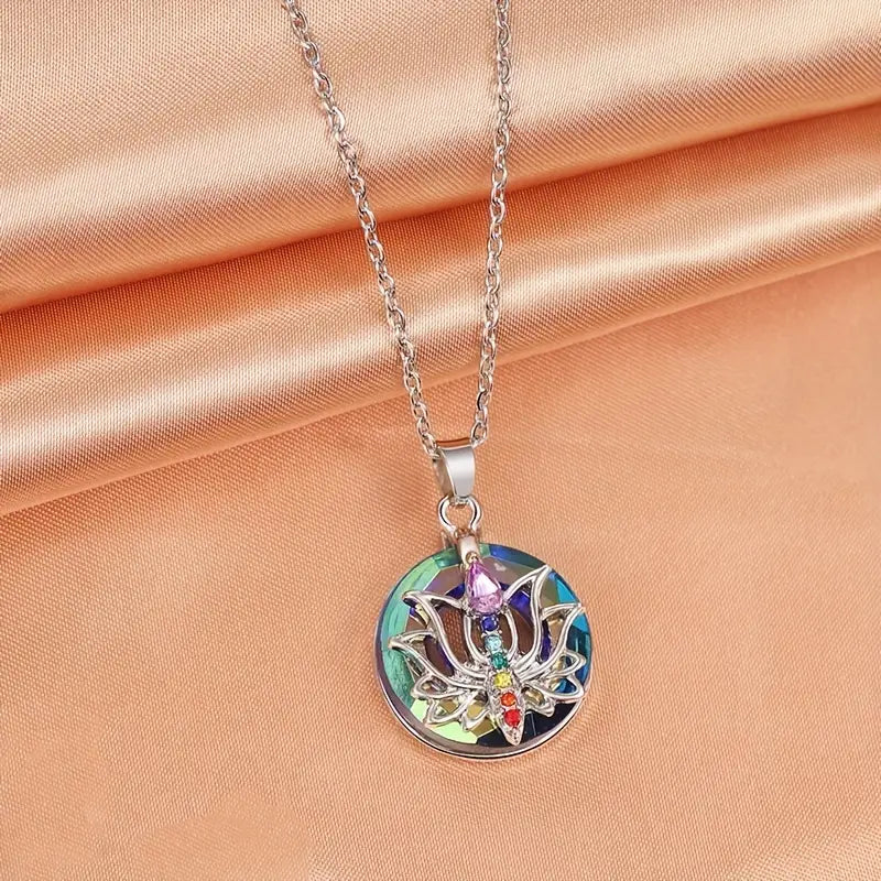 Elegante Collar De 7 Chakras- Cod: J006