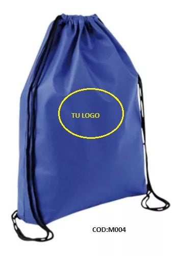 MORRAL TELA TNT - COLORES Y LOGOS PERSONALIZADOS