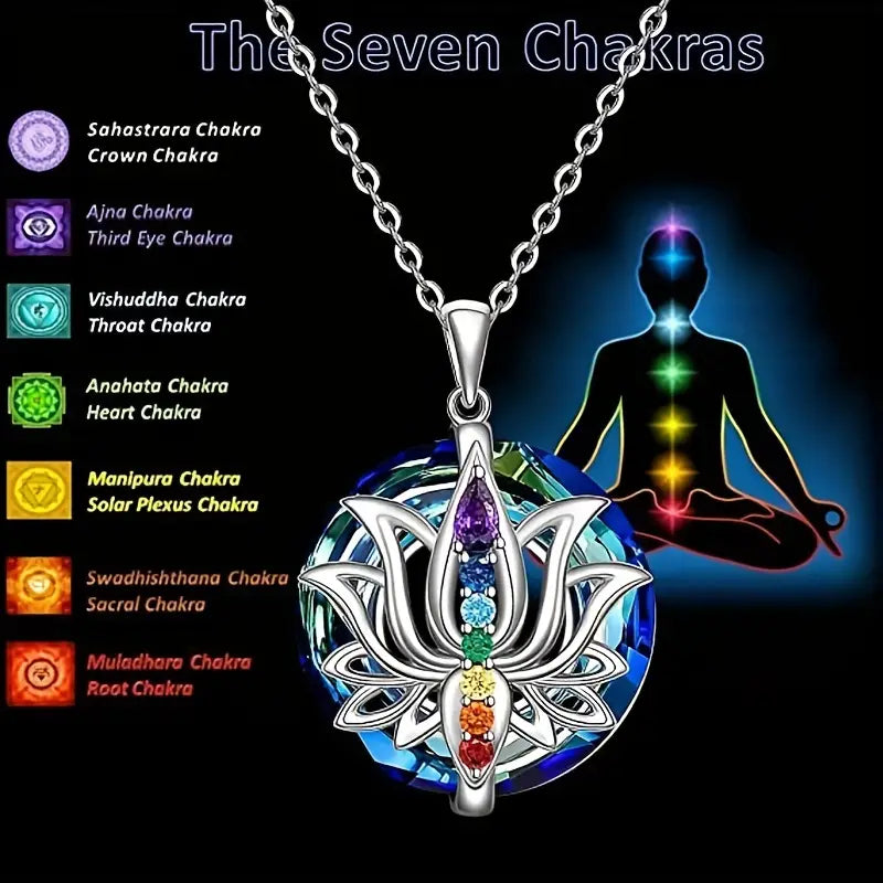 Elegante Collar De 7 Chakras- Cod: J006