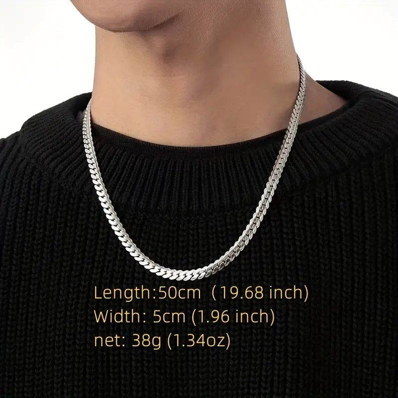 Cadena Cubana Hombre- Cod: J018