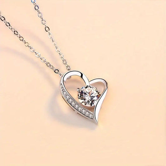 Collar Colgante Con Forma De Corazón- COD: J002