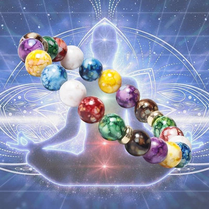 Pulsera De Cristal De 7 Chakras-COD: J019