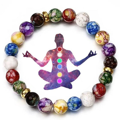 Pulsera De Cristal De 7 Chakras-COD: J019