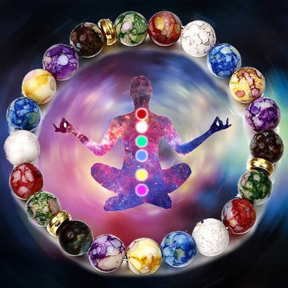 Pulsera De Cristal De 7 Chakras-COD: J019