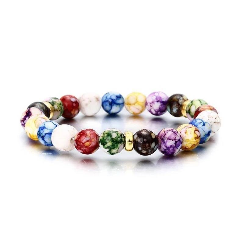 Pulsera De Cristal De 7 Chakras-COD: J019