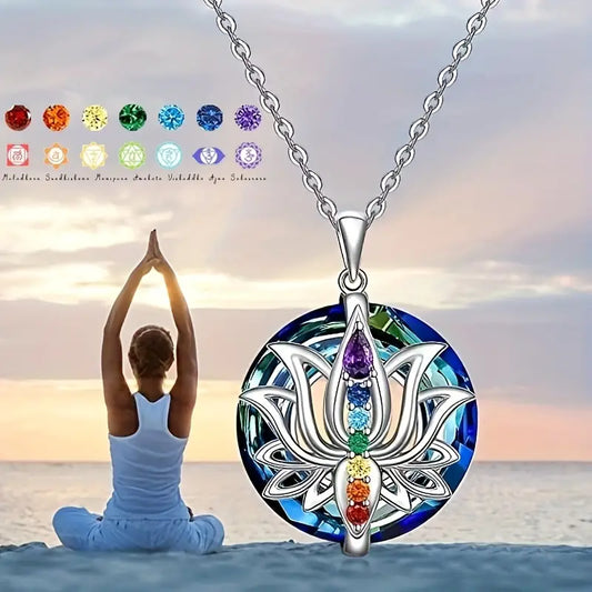 Elegante Collar De 7 Chakras- Cod: J006